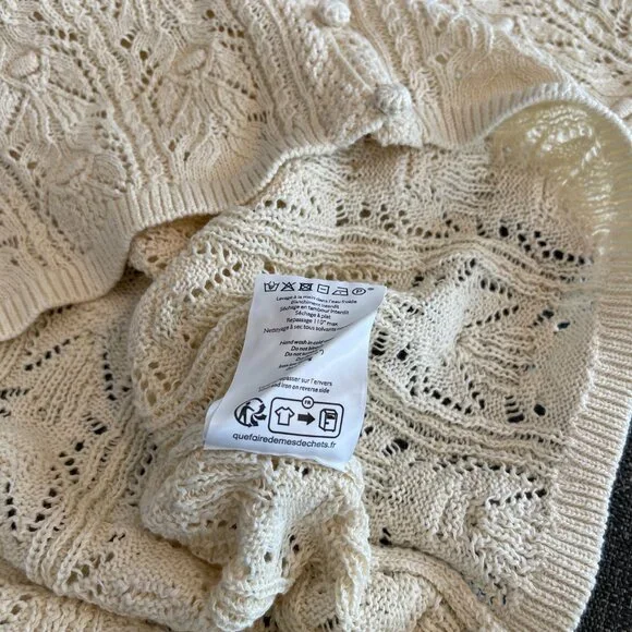 Sezane NWOT Milane top Cream - Picture 12 of 12